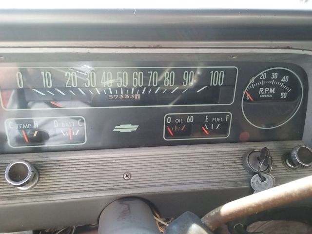 1966 Orange Chevrolet C-10 Standard Cab Pickup