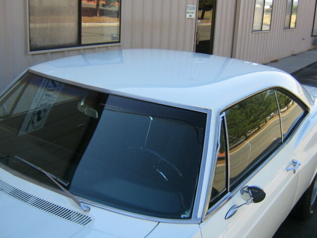 1965 White Chevrolet Impala Coupe