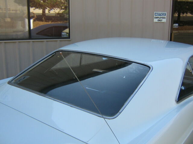 1965 White Chevrolet Impala Coupe