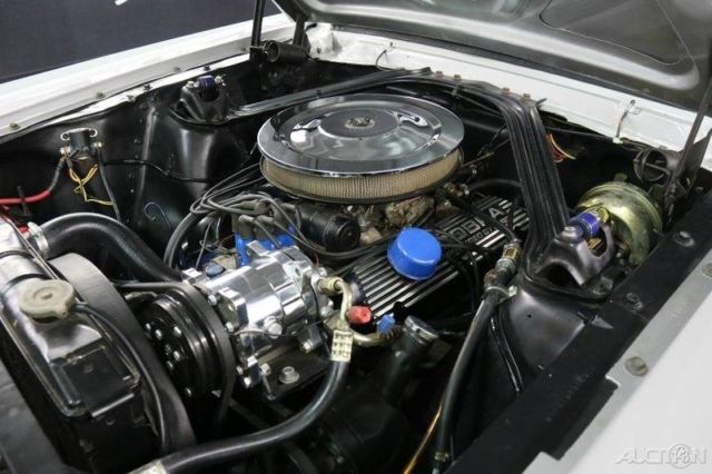 1966 Silver Ford Mustang