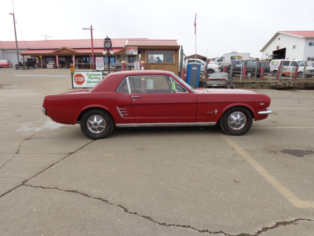 1966 Red Ford Mustang Coupe