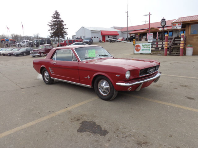 1966 Red Ford Mustang Coupe
