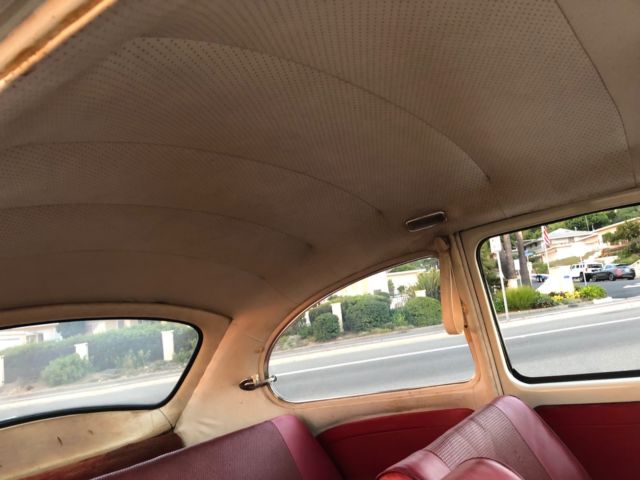 1966 White Volkswagen Beetle - Classic