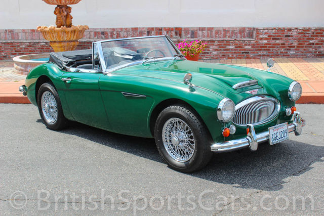 1966 Green Austin Healey 3000