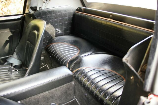 1966 Red Austin Healey 3000 Black