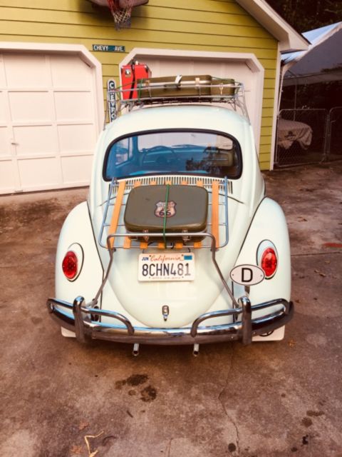1966 Green Volkswagen Beetle - Classic Coupe