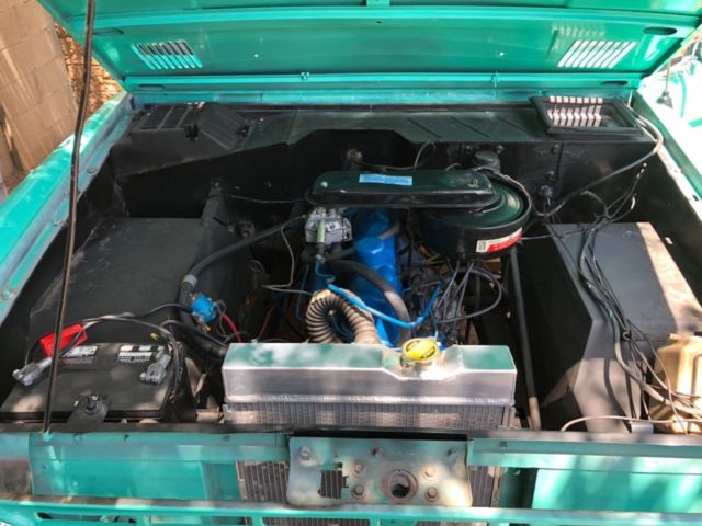 1966 Caribbean Turquoise Ford Bronco