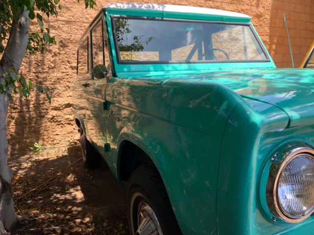 1966 Caribbean Turquoise Ford Bronco