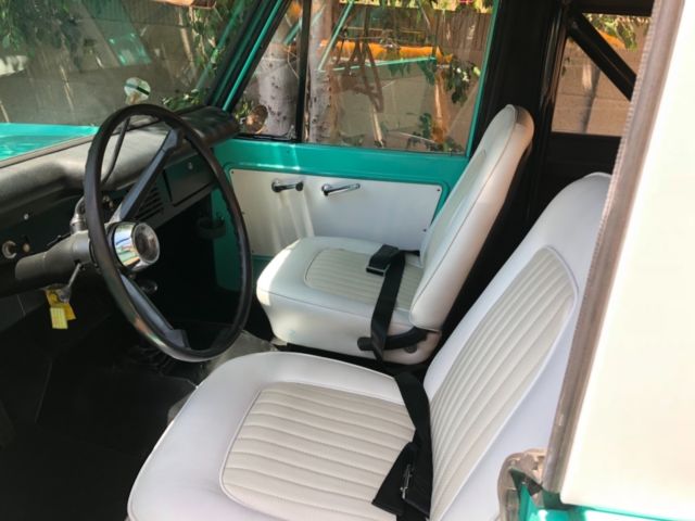 1966 Caribbean Turquoise Ford Bronco