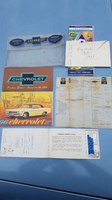 1966 Blue Chevrolet Bel Air/150/210 Wagon