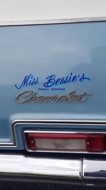 1966 Blue Chevrolet Bel Air/150/210 Wagon