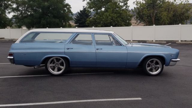 1966 Blue Chevrolet Bel Air/150/210 Wagon