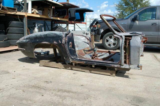 1966 Black Chevrolet Corvette