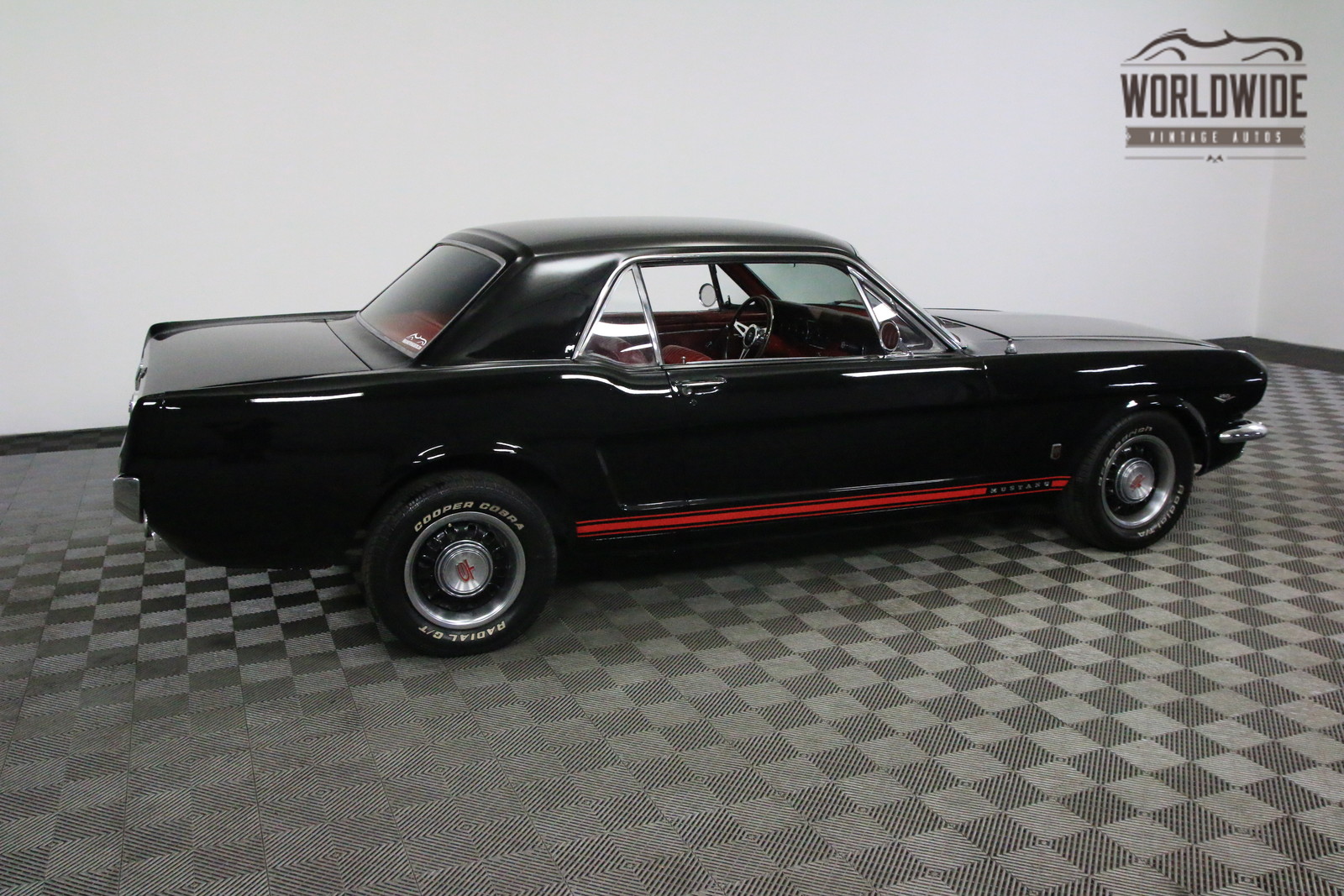 1966 Black Ford Mustang