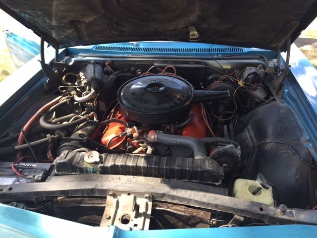 1966 Blue Chevrolet Capriceold