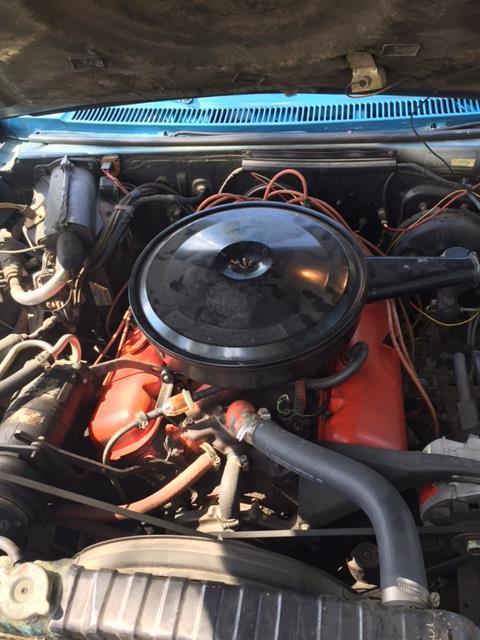 1966 Blue Chevrolet Capriceold