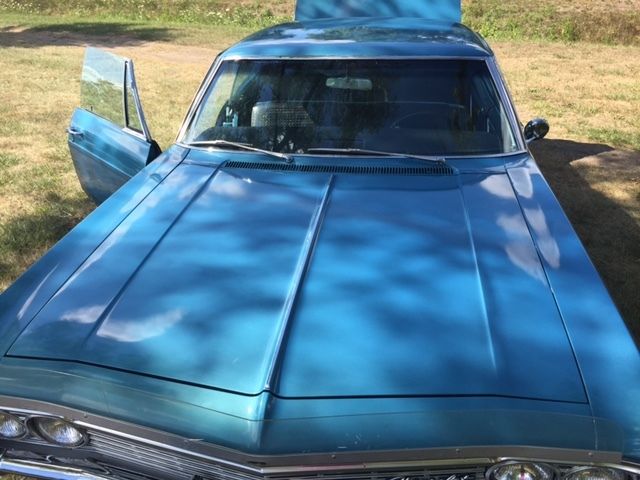 1966 Blue Chevrolet Capriceold