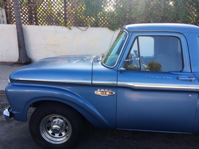 1966 Blue Ford F-250 Standard Cab Pickup