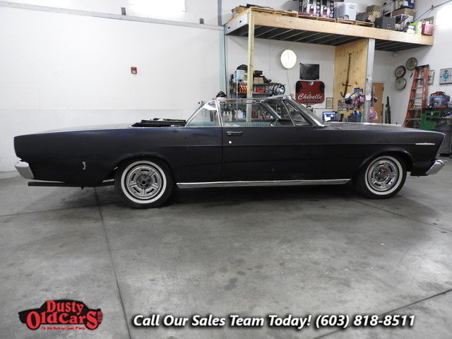 1966 Blue Ford Galaxie Convertible