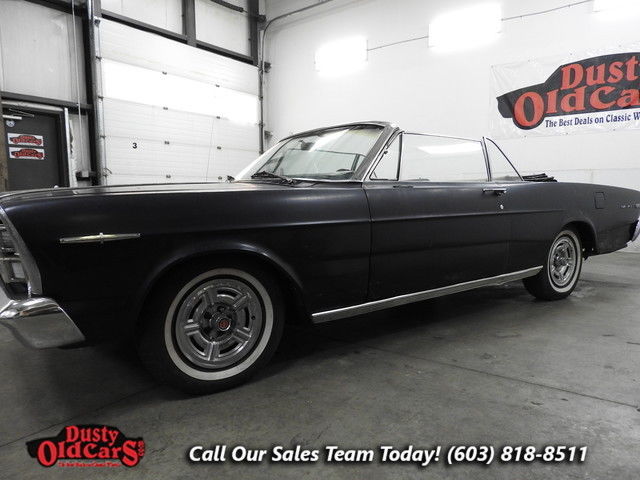 1966 Blue Ford Galaxie Convertible