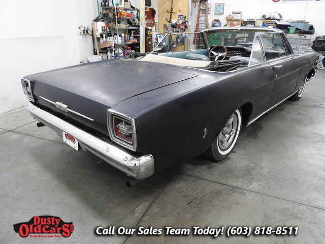 1966 Blue Ford Galaxie Convertible