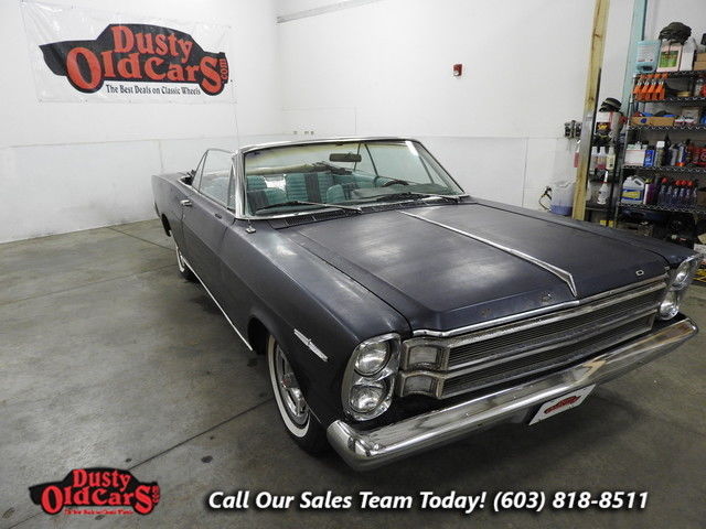 1966 Blue Ford Galaxie Convertible