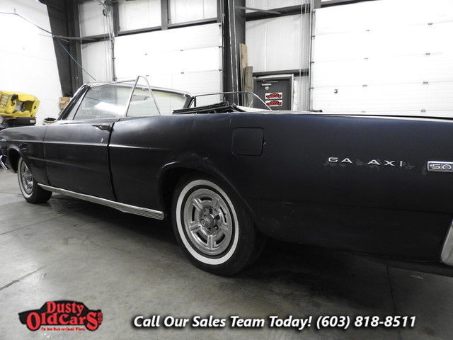 1966 Blue Ford Galaxie Convertible