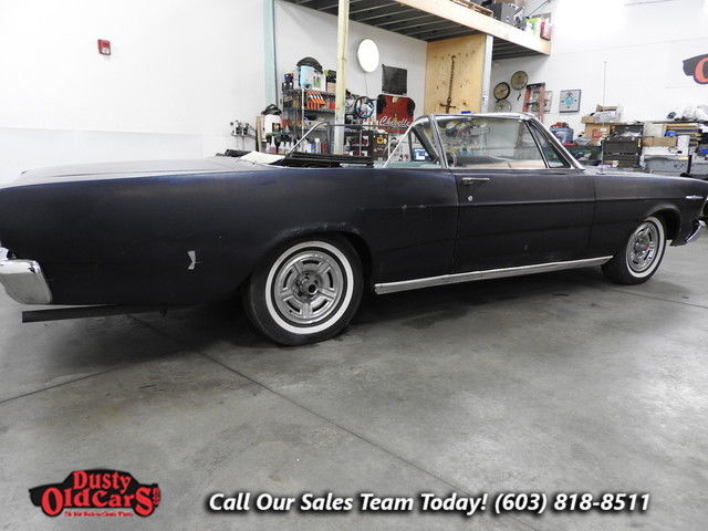 1966 Blue Ford Galaxie Convertible
