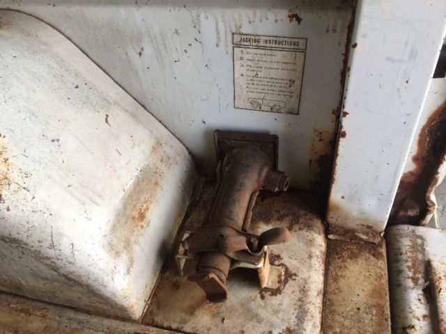 1966 Blue Ford Bronco Standard Cab Pickup