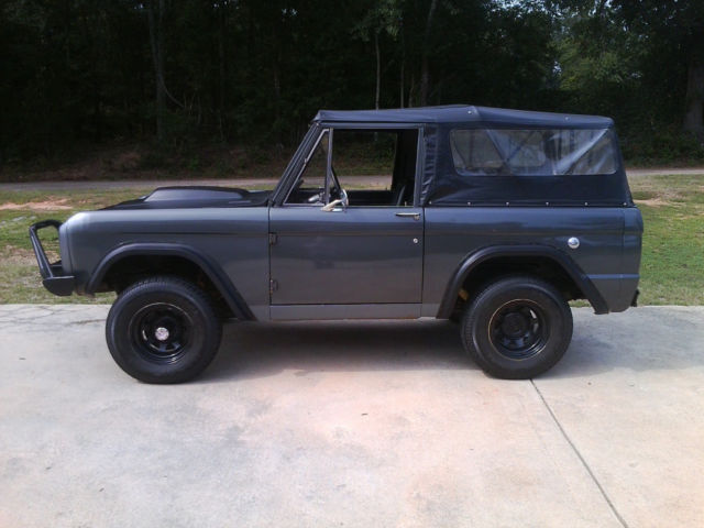 1966 Gray Ford Bronco SUV