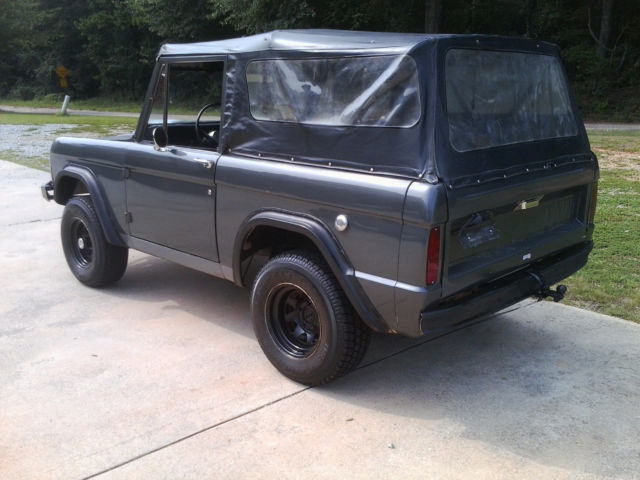 1966 Gray Ford Bronco SUV