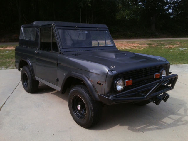 1966 Gray Ford Bronco SUV