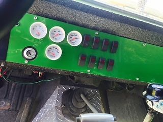 1966 Green Ford Bronco Convertible hard top
