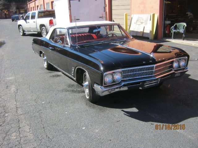 1966 Black Buick Skylark Coupe