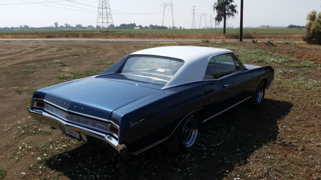 1966 Blue Buick Skylark Coupe