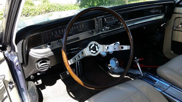 1966 Blue Buick Skylark Coupe