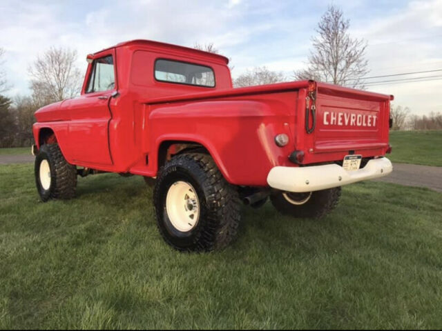 1966 Red Chevrolet C-10