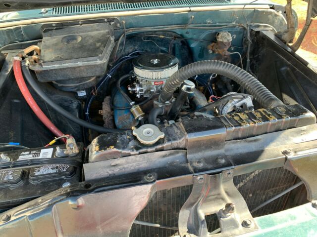 1966 Green Chevrolet C-10 Standard Cab Pickup