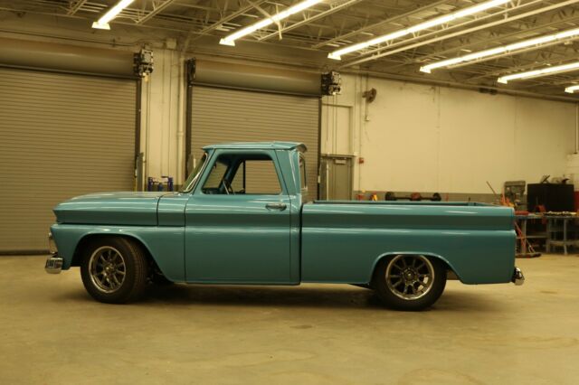 1966 Marina Blue Chevrolet C-10 Standard Cab Pickup