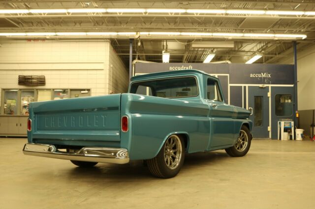 1966 Marina Blue Chevrolet C-10 Standard Cab Pickup