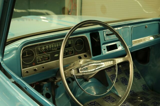 1966 Marina Blue Chevrolet C-10 Standard Cab Pickup