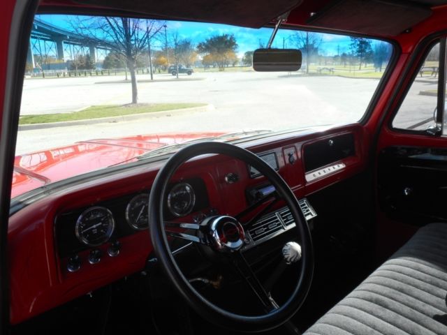 1966 Red Chevrolet C-10