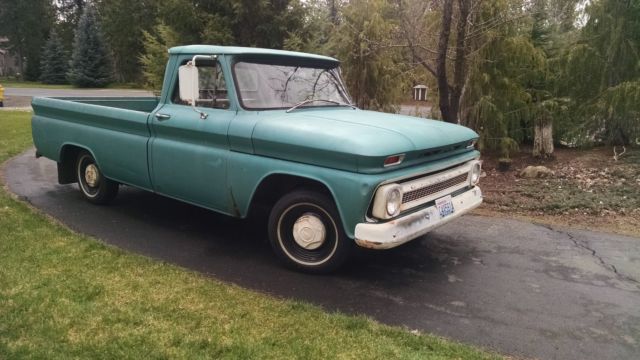 1966 Gray Chevrolet C-10 Pickup Truck