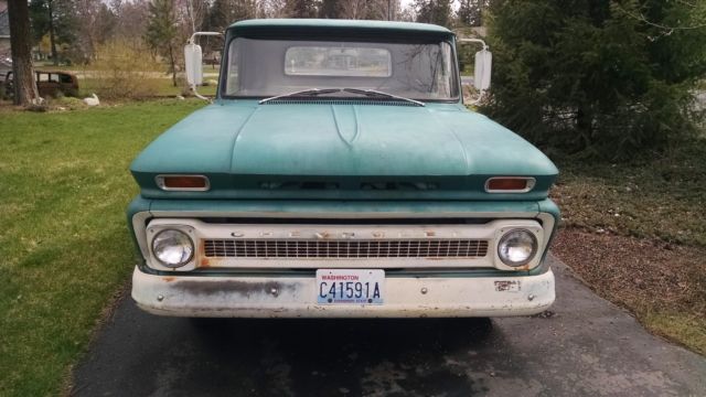 1966 Gray Chevrolet C-10 Pickup Truck