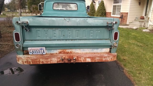 1966 Gray Chevrolet C-10 Pickup Truck