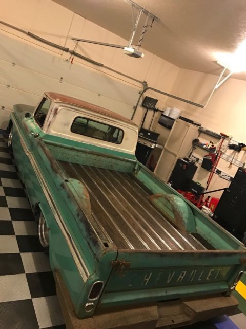 1966 Light Green (Orig) Chevrolet C-10