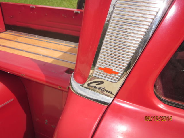 1966 Red Chevrolet C-10 STEP SIDESHORT WHEEL BASE