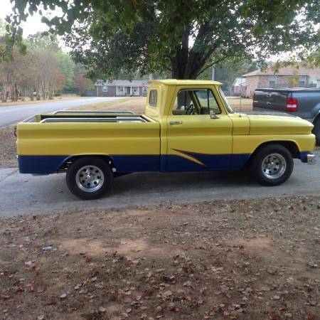 1966 Yellow Chevrolet C-10