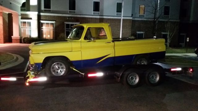 1966 Yellow Chevrolet C-10