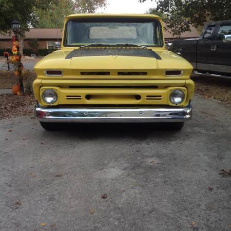 1966 Yellow Chevrolet C-10